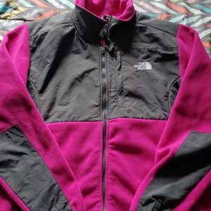 Raspberry The North Face Fleece